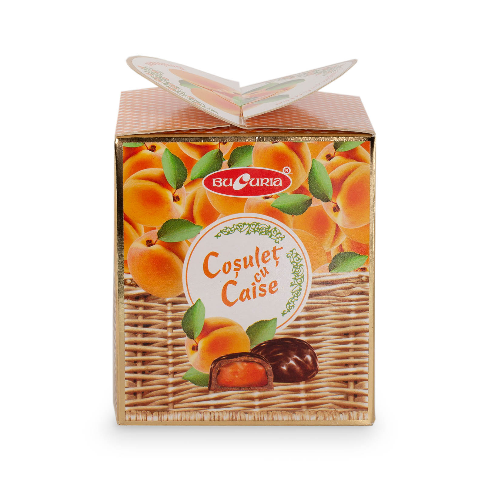 Bomboane Cosulete cu caise 200gr