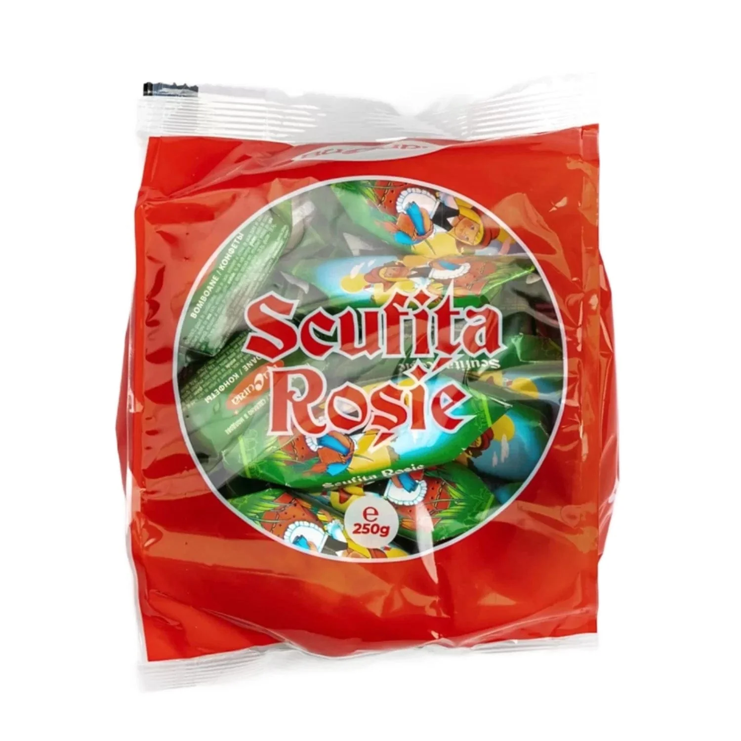 Bomboane Scufita Rosie 250 gr