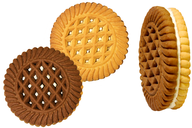 Biscuiti Zebra creme brule