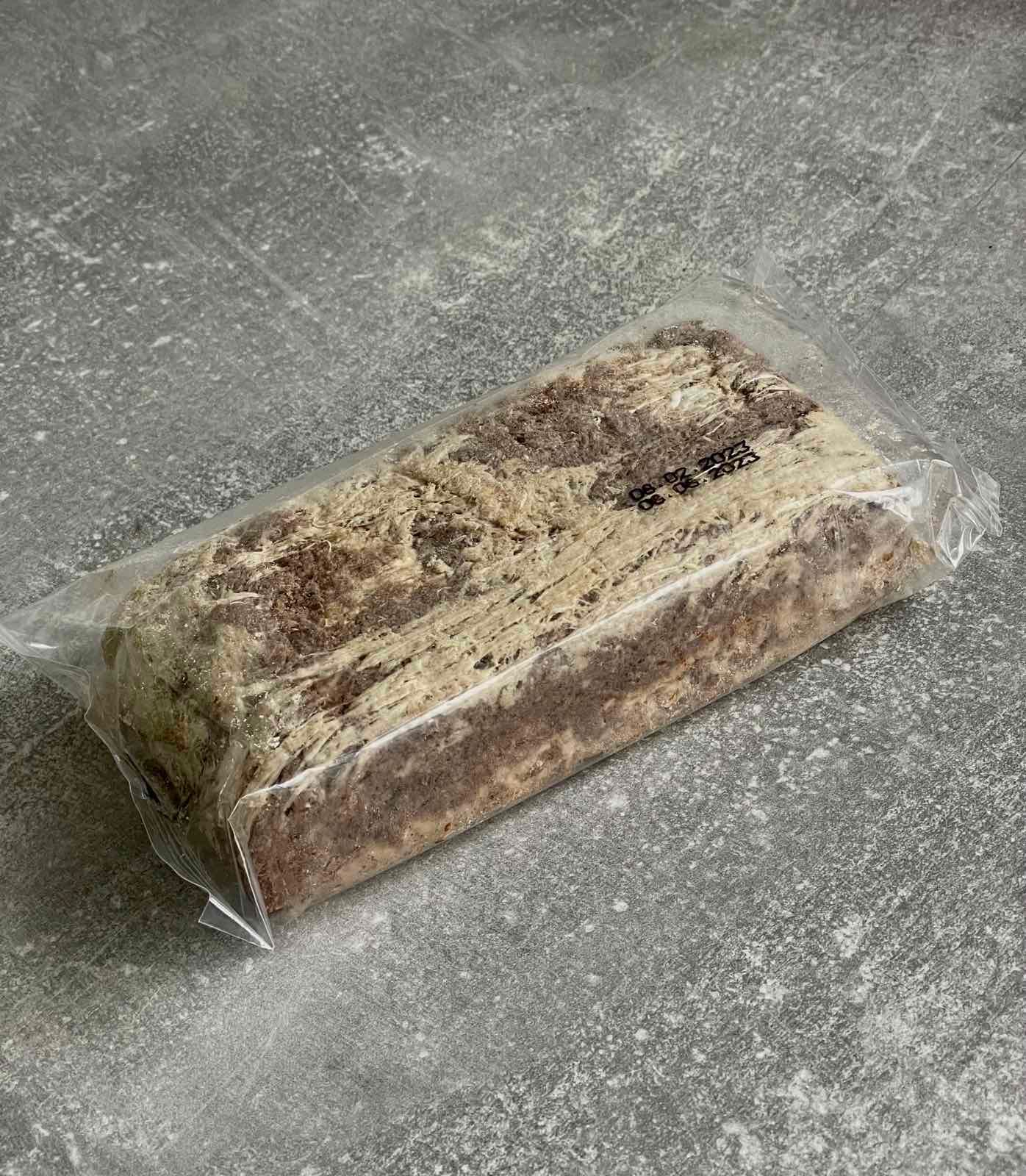 Halva Zebra cu cacao,vanilie,stafide sau arahide